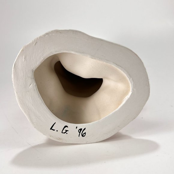 Vtg Old World Santa Claus Figure Provincial Mold Hand Painted Ceramic 90s - Picture 11 of 15